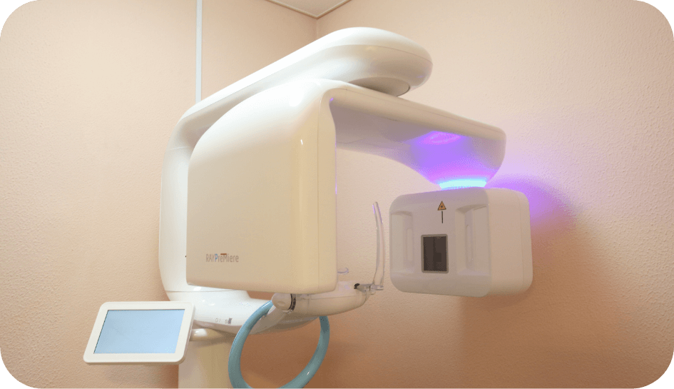 歯科用CTを使った精密な検査